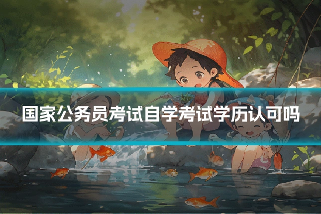 国家公务员考试自学考试学历认可吗