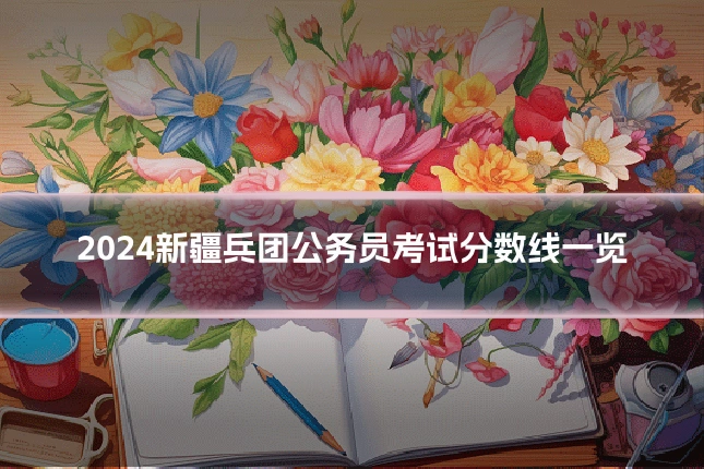 2024新疆兵团公务员考试分数线一览