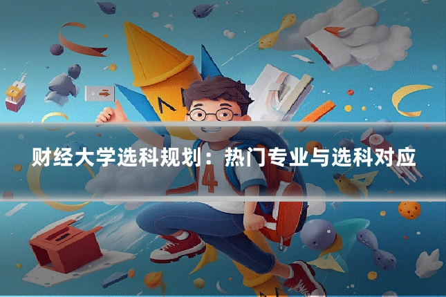 财经大学选科规划：热门专业与选科对应
