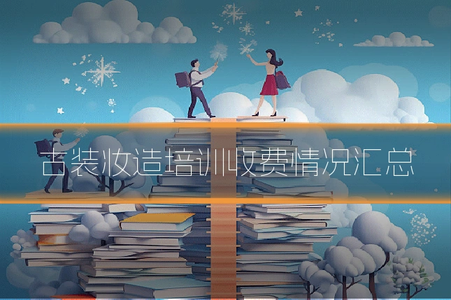 古装妆造培训收费情况汇总