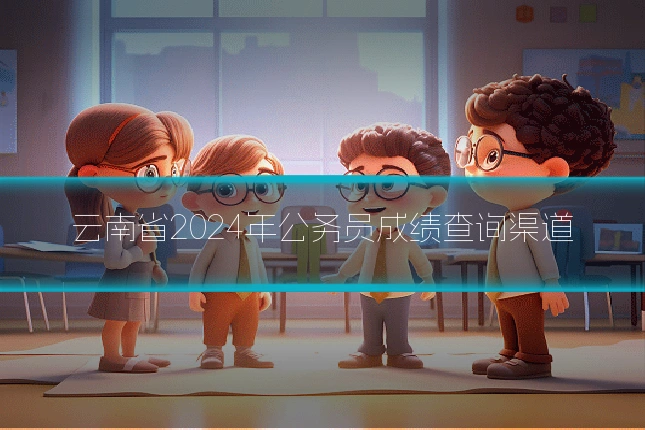 云南省2024年公务员成绩查询渠道