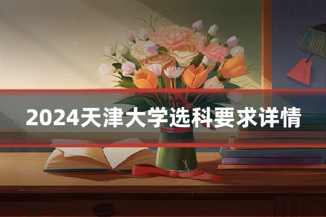 2024天津大学选科要求详情