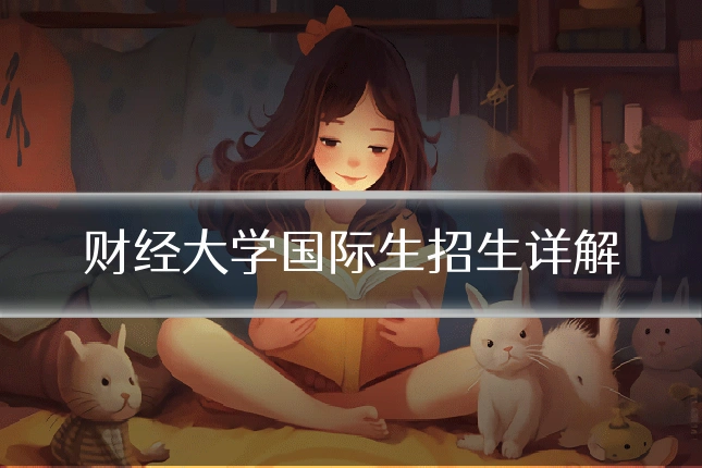 财经大学国际生招生详解