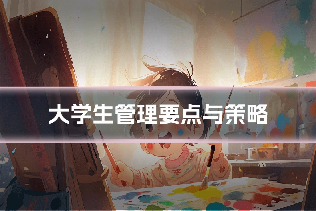 大学生管理要点与策略