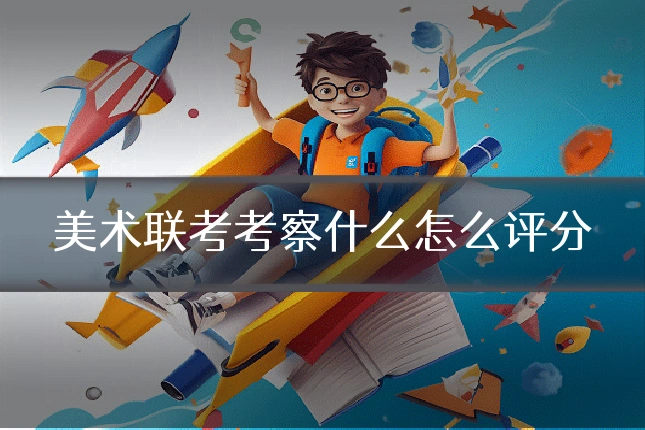 美术联考考察什么怎么评分