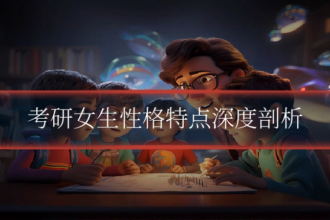 考研女生性格特点深度剖析