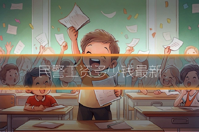 民警工资多少钱最新
