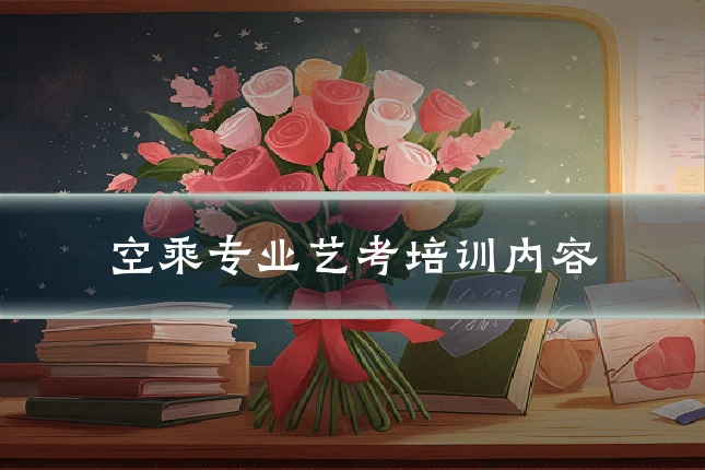 空乘专业艺考培训内容