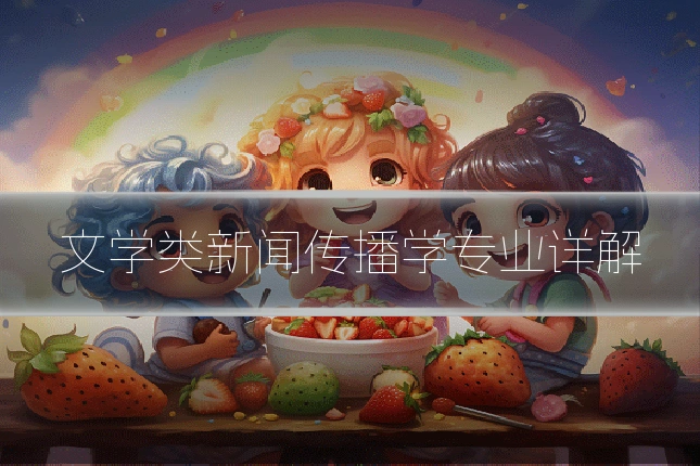 文学类新闻传播学专业详解