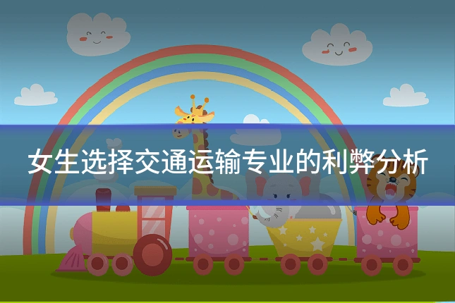 女生选择交通运输专业的利弊分析
