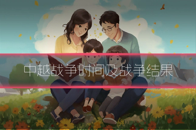 中越战争时间及战争结果