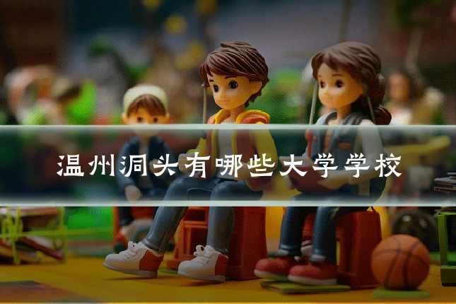 温州洞头有哪些大学学校
