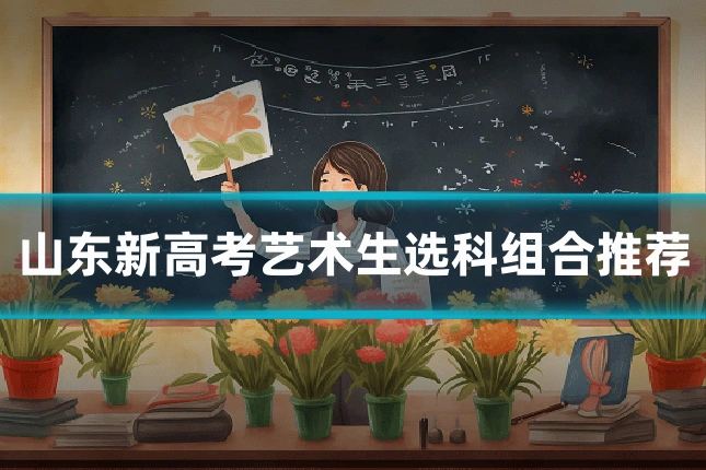 山东新高考艺术生选科组合推荐
