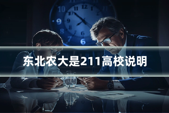 东北农大是211高校说明