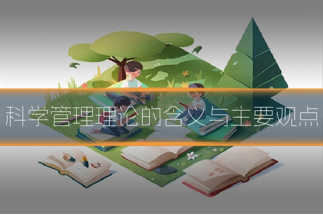 科学管理理论的含义与主要观点