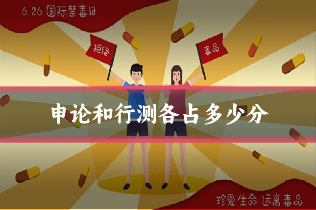 申论和行测各占多少分