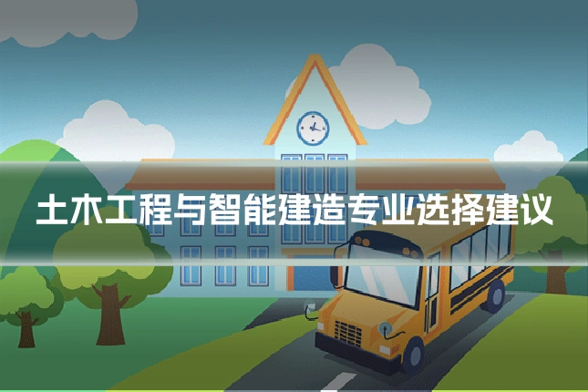 土木工程与智能建造专业选择建议