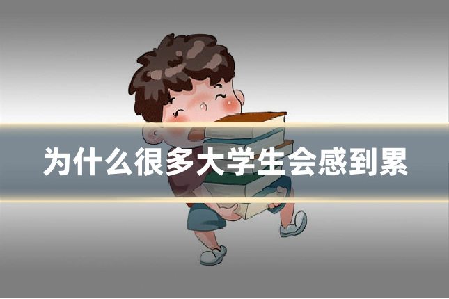 为什么很多大学生会感到累