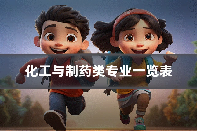 化工与制药类专业一览表