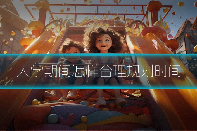 大学期间怎样合理规划时间