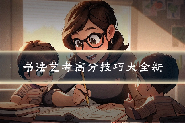 书法艺考高分技巧大全新
