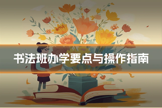 书法班办学要点与操作指南
