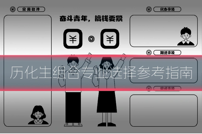 历化生组合专业选择参考指南