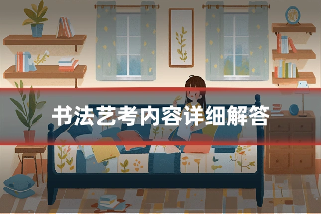 书法艺考内容详细解答