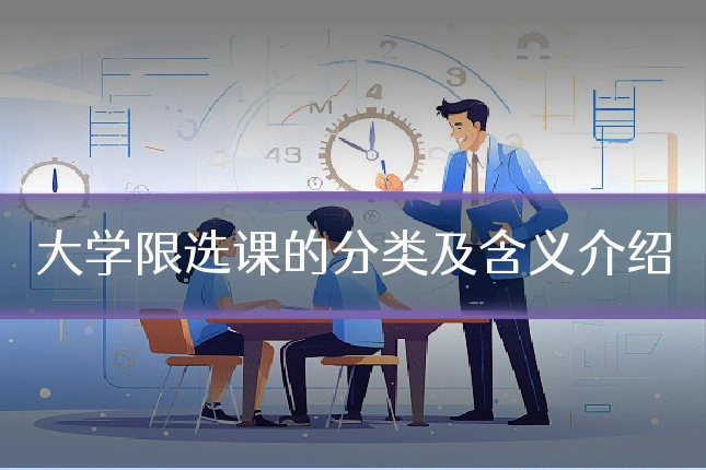 大学限选课的分类及含义介绍