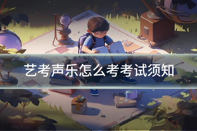 艺考声乐怎么考考试须知