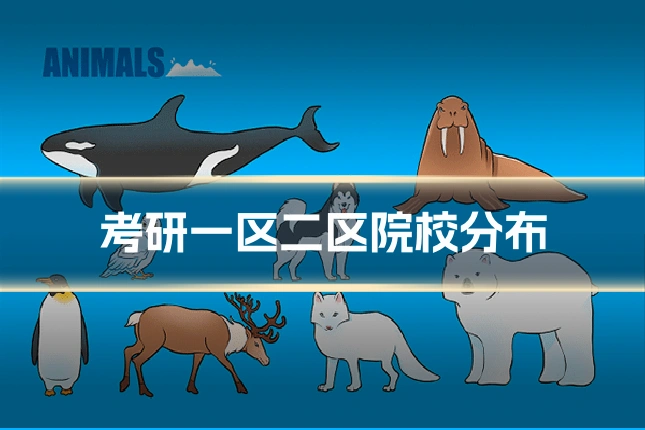 考研一区二区院校分布