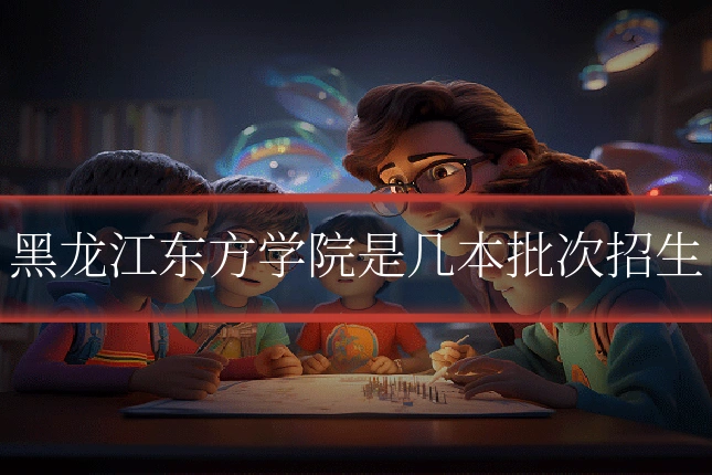 黑龙江东方学院是几本批次招生