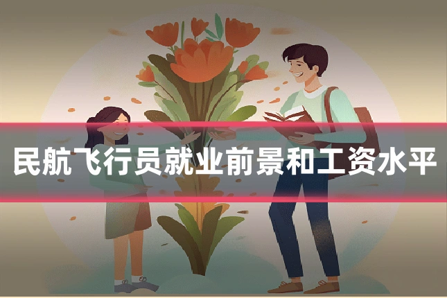民航飞行员就业前景和工资水平