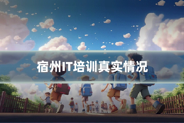 宿州IT培训真实情况