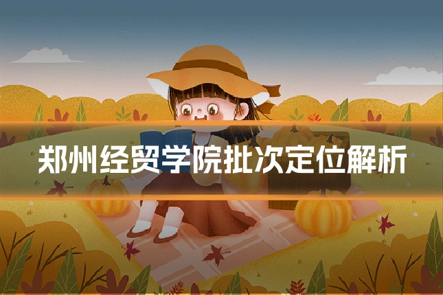 郑州经贸学院批次定位解析