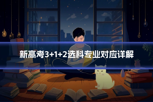 新高考3+1+2选科专业对应详解