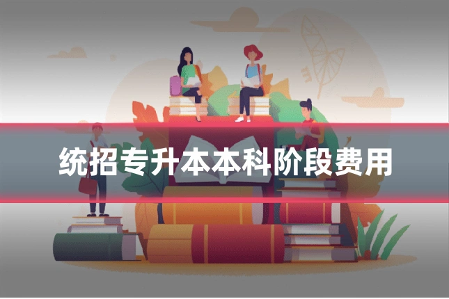 统招专升本本科阶段费用
