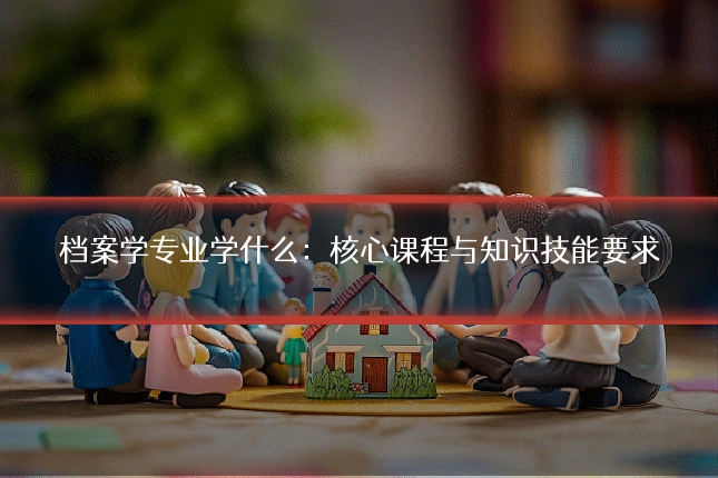 档案学专业学什么：核心课程与知识技能要求