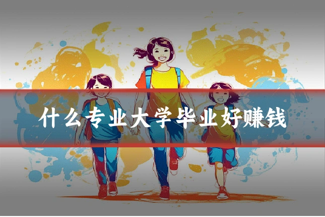 什么专业大学毕业好赚钱
