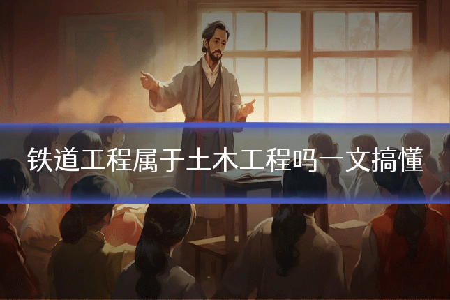 铁道工程属于土木工程吗一文搞懂