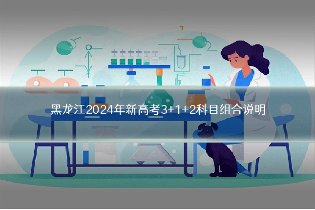 黑龙江2024年新高考3+1+2科目组合说明
