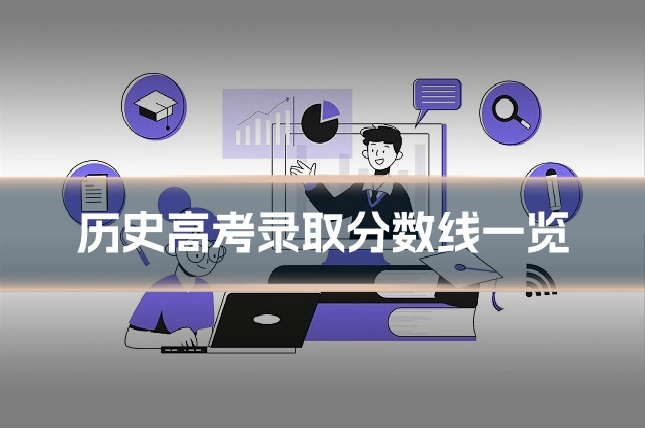 历史高考录取分数线一览