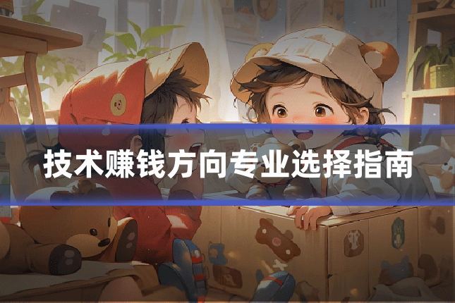 技术赚钱方向专业选择指南