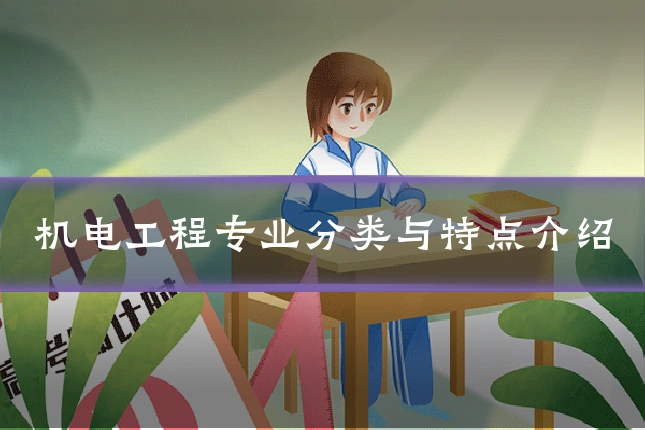 机电工程专业分类与特点介绍