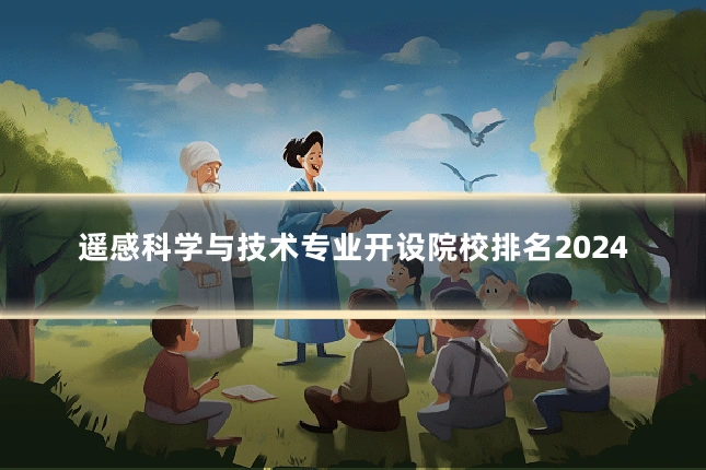 遥感科学与技术专业开设院校排名2024