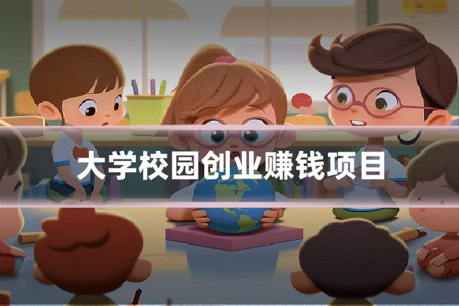 大学校园创业赚钱项目