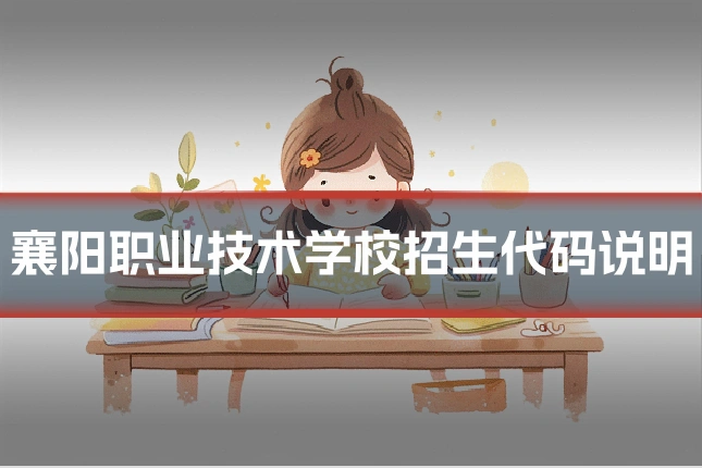 襄阳职业技术学校招生代码说明