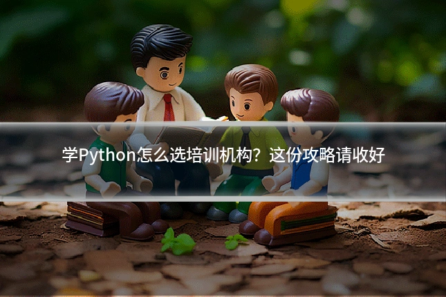 学Python怎么选培训机构?这份攻略请收好