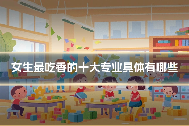 女生最吃香的十大专业具体有哪些