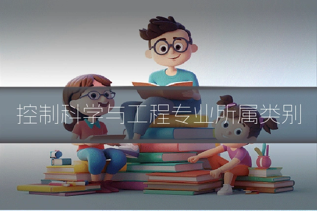 控制科学与工程专业所属类别